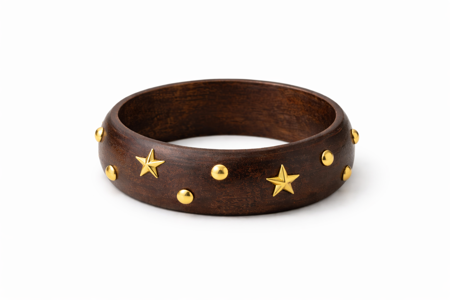 Star wood cuff
