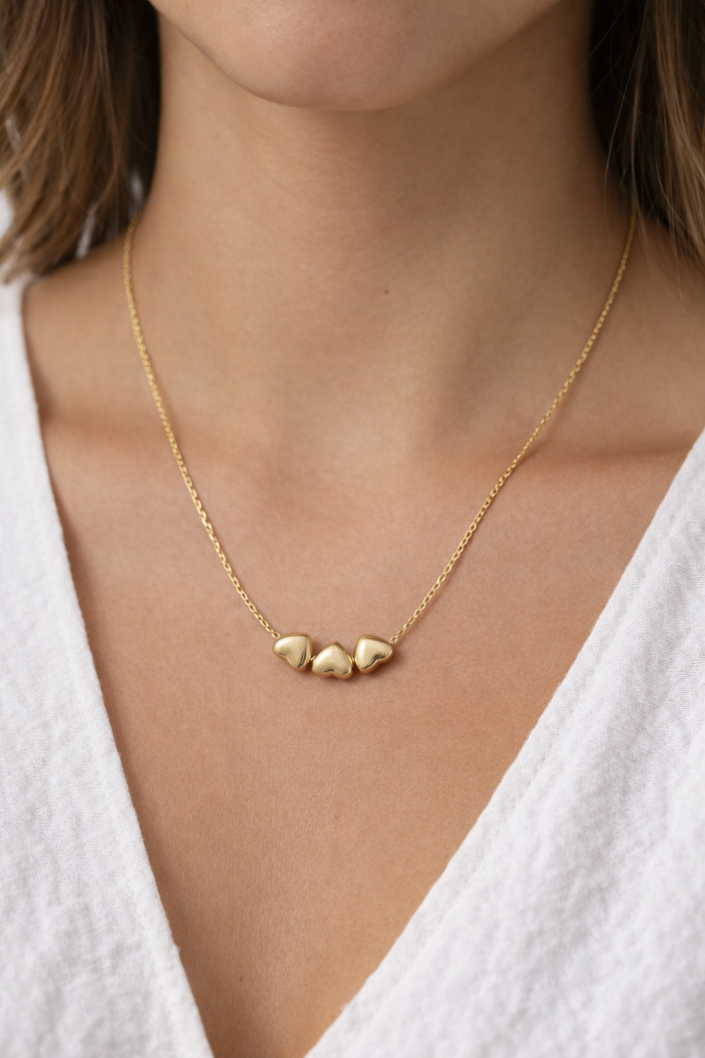 Trinity of Love Necklace