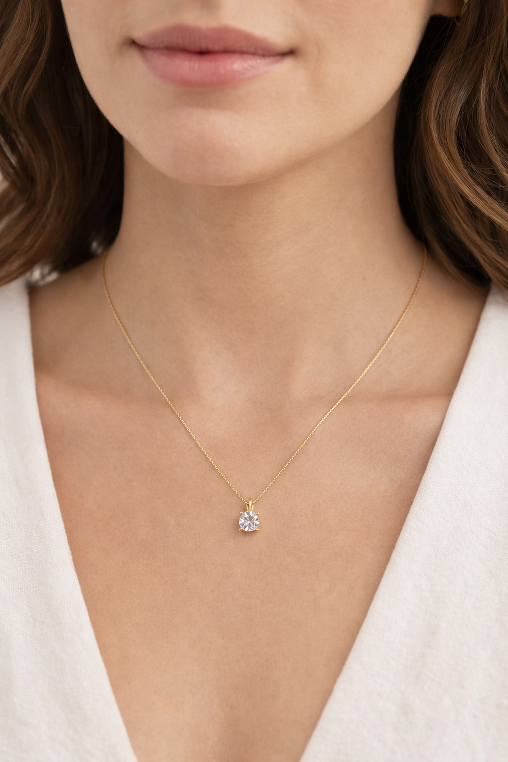 Solitaire Necklace